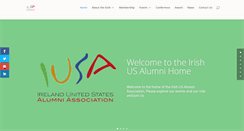 Desktop Screenshot of irishusalumni.com